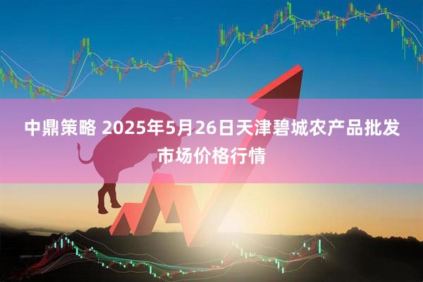 中鼎策略 2025年5月26日天津碧城农产品批发市场价格行情